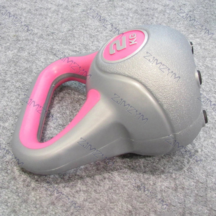 2kg Kettlebell Professional Yoga Dumbbell Portable Fitness Lifting Kettlebell Strength Training Body Shaping Workout Equipment