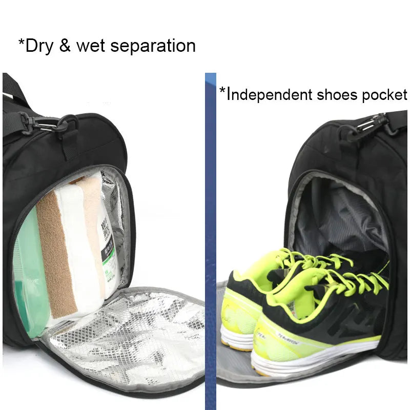IX Plus XL Large Gym Bag Fitness Bags Wet Dry Training Tas Women Men Yoga Sac De Sport For Shoes 2019 Gymtas Travel Sack XA23WA