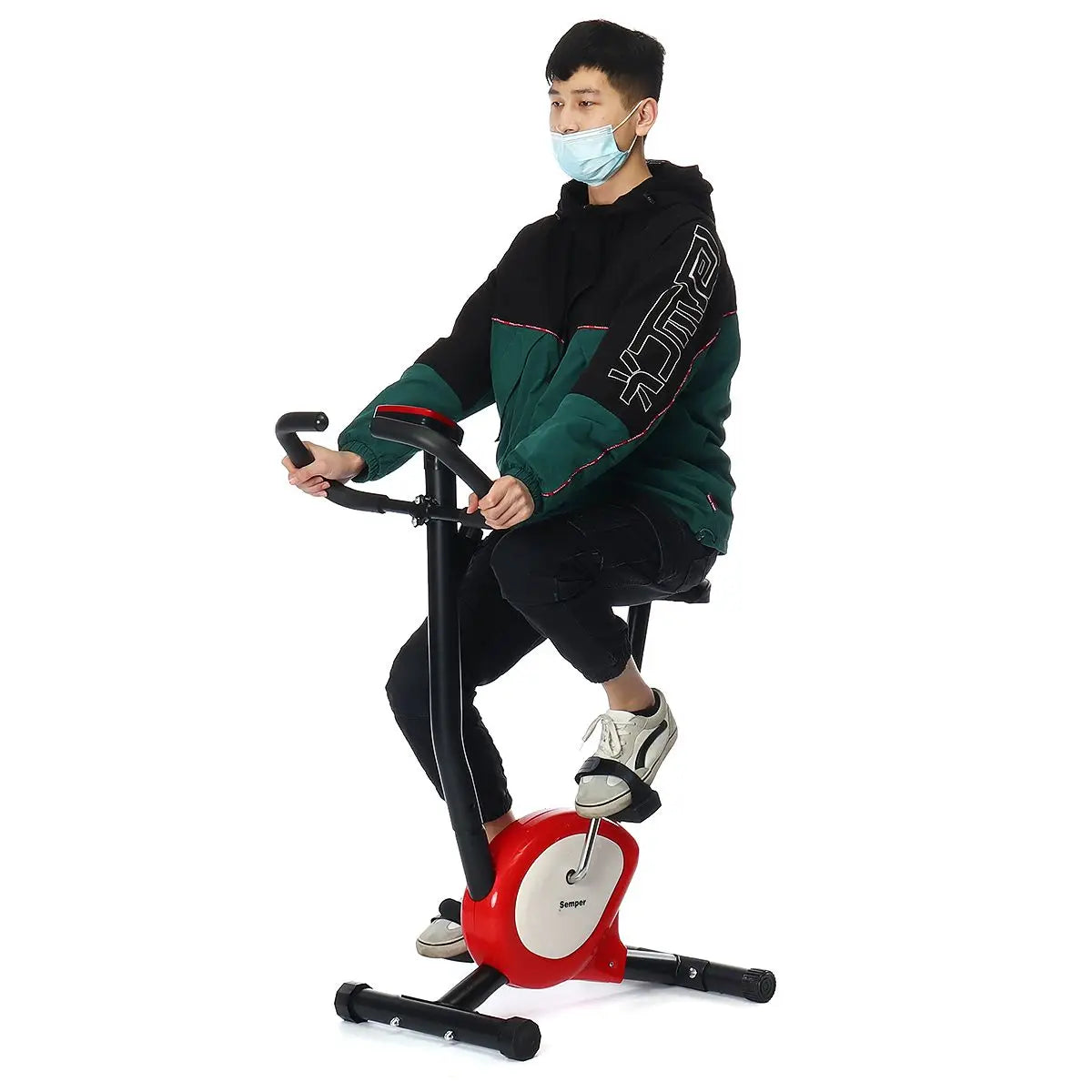 Indoor Sports Fitness Equipment Home Exercise Bike Indoor Cycling Bikes Load Elliptical Bicycle Trainer Workout Exercise Machine