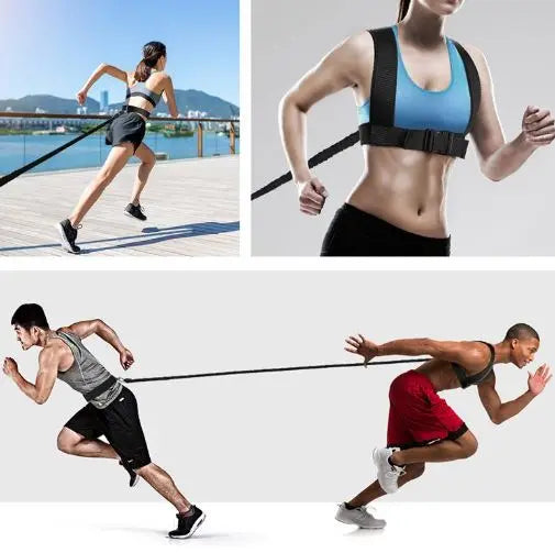 2M-5M Exercise Resistance Bands Trainer Explosive Force Strength Training Pull Rope Crossfit Fitness Equipment