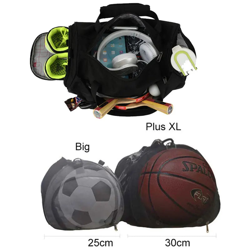 IX Plus XL Large Gym Bag Fitness Bags Wet Dry Training Tas Women Men Yoga Sac De Sport For Shoes 2019 Gymtas Travel Sack XA23WA