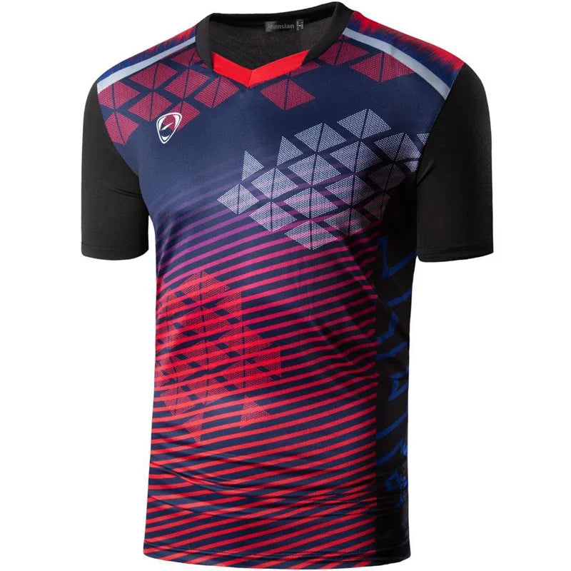 Jeansian Men's T-Shirt Tshirt Tee Shirt Sport Short Sleeve Quick Dry Running Fitness Workout LSL298 Black US Size S-XXL