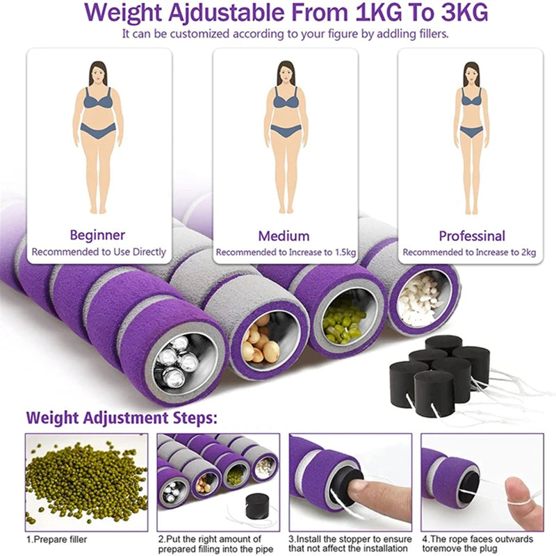 8 Sections Slimming Sport Hoops Women Ring Stainless Steel Detachable Home Gym Workout Fitness Trainer Abdominal Useful Product