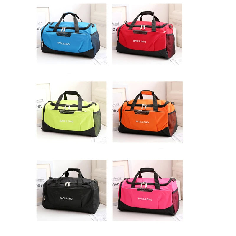 2024 Professional Large Sports Bag Waterproof Gym Bag Large Capacity PackableDuffle Sports Bag Travel Backpack yoga Bag