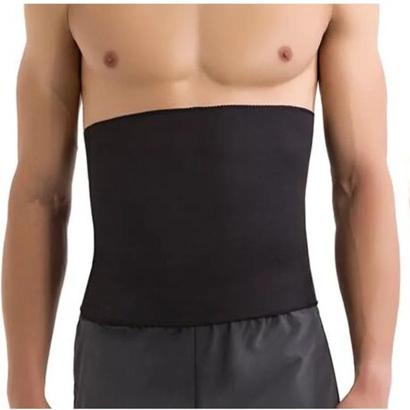 Men's Compression Body Shaper Belt new neoprene waist trainer shapers slim corset slimming fitness control girdle waist cincher