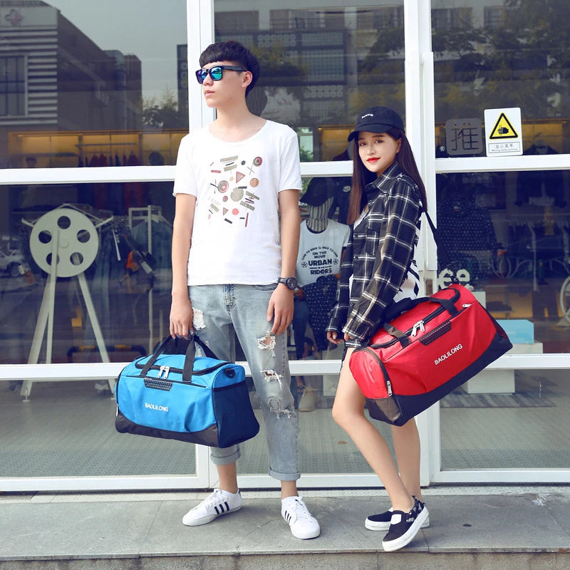 2024 Professional Large Sports Bag Waterproof Gym Bag Large Capacity PackableDuffle Sports Bag Travel Backpack yoga Bag