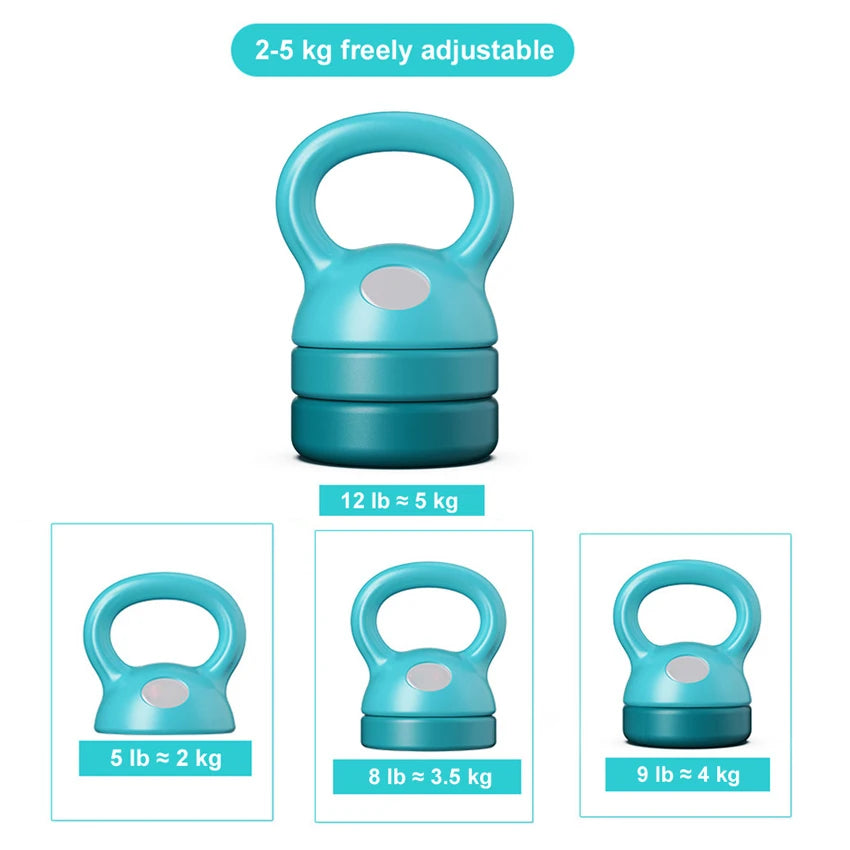 MK2001-12LB Professional Fitness kettle bell Body Building Lifting Adjustable Weight kettlebell Unisex Exercise kettlebell swing