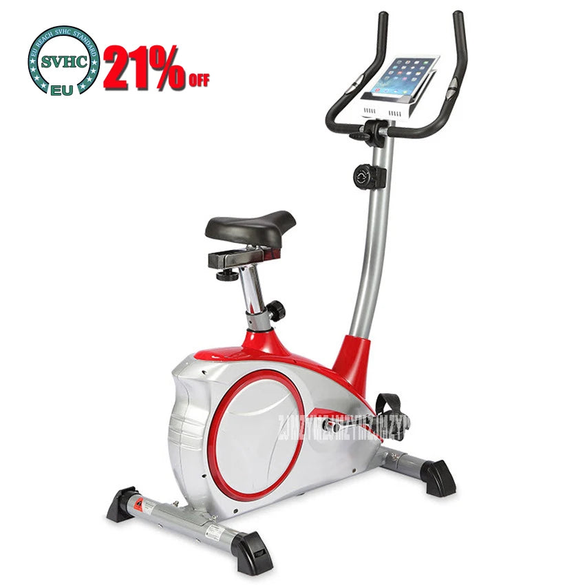 K8601 Bike Indoor Cycling Bike Adjustable Bike Home Gym Workout Fitness Machine With Heart Rate Monitor Maximum Load 100kg