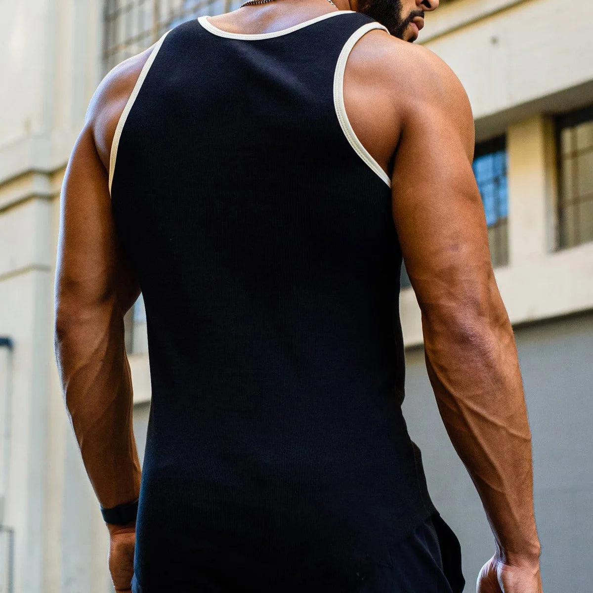 2023 Summer Bodybuilding Tank Tops Gym Workout Fitness Sleeveless Shirt Quick-drying Running Tank Tops Male Clothes Sports Vest