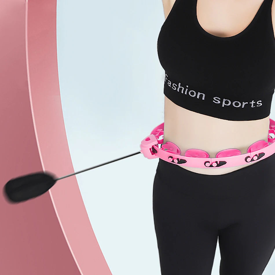 Fitness Sport Hoop Waist Abdominal Thin Waist Exercise Massage Slimming Hoops Gym Equipment Home Training Weight Loss Products