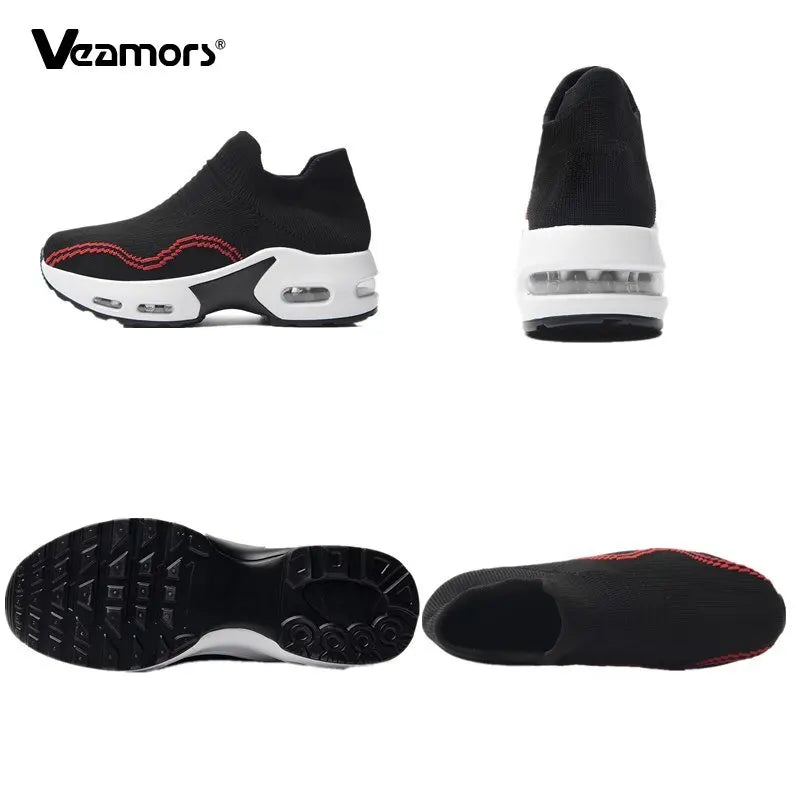 Shoes for Women 2021 Fashion Sneakers Platform Comfortable Casual Shoes Air Cushion Non Slip Lady Footwear Outdoor Workout