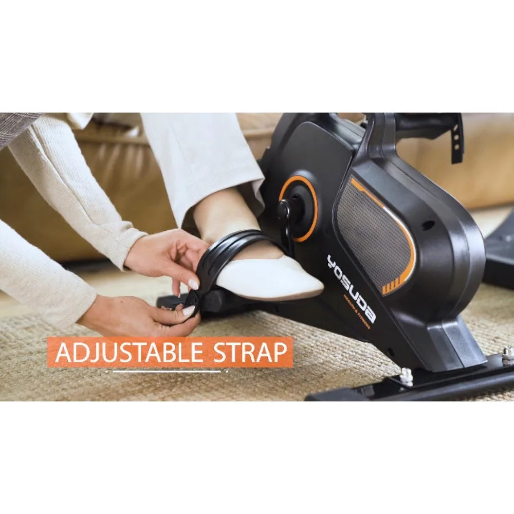 YOSUDA Under Desk Bike Pedal Exerciser for Home/Office Workout - Magnetic Mini Exercise Bike for Arm/Leg Exercise