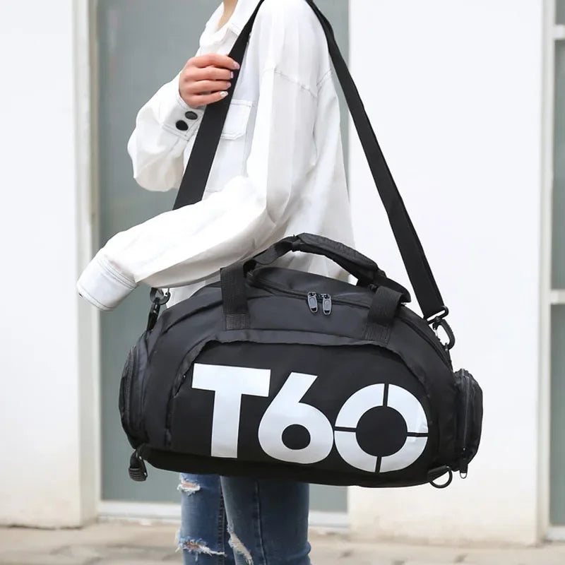 New Sport Gym Bag Men Women Outdoor Waterproof Separate Space For Shoes pouch Fitness Hide Backpack sac de