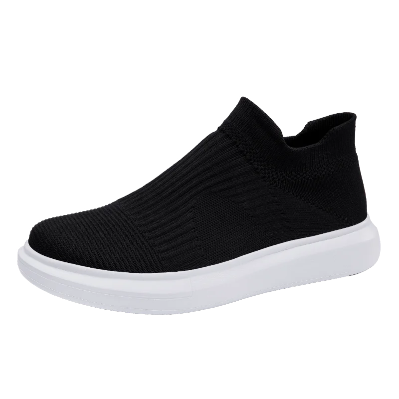 Men's Slip on Walking Shoes Ultra Light Breathable Non Slip Running Shoes Casual Fashion Sneakers Mesh Workout Sports