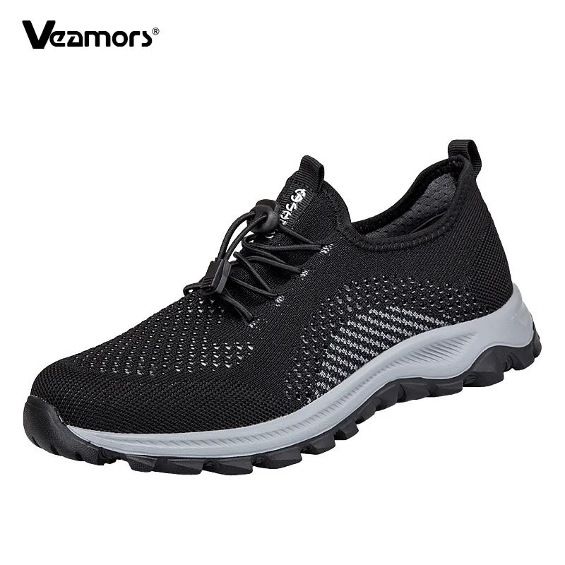 Breathable Walking Shoes Hollow Out Soft Lightweight Sneakers Men Women Casual Travel Shoes Outdoor Workout Footwear Comfortable