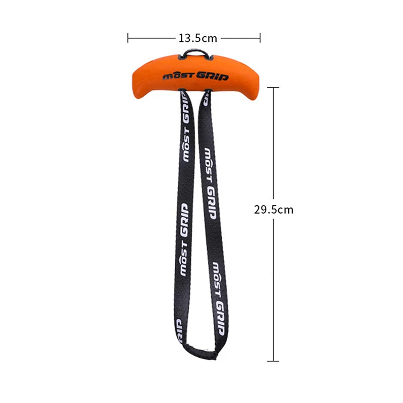 Handvat Fitness Tpe Hoorn Grip Harde Pull Pull-Up Training Handvat Apparatuur