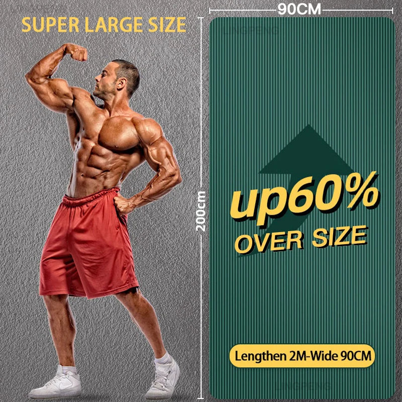 Exercise Mats for Home Workout Pilates Gym Bodybuilding Equipment Mat for Fitness Nonslip Yoga Mat Thick Sports Accessories Body