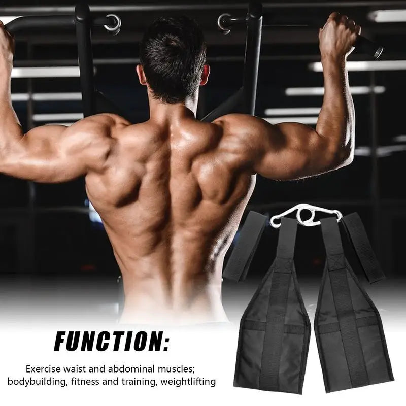 Ab Straps Pull Up Bar Sling For Muscle Building Wide Abdominal Straps Bodyweight Exercises Products For Playground Gym
