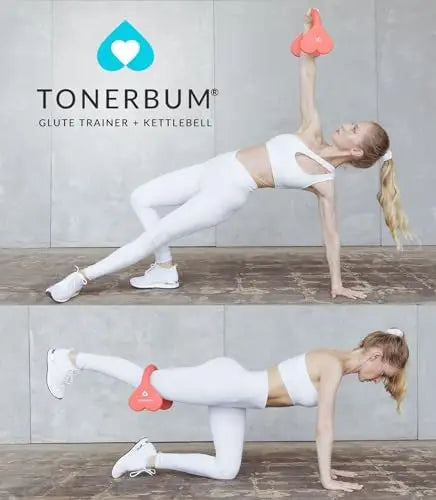 Patented Kettlebell Dumbbell Weight for Women and Men - Iron Core Booty Exercise Weights for Glute, Butt & Legs Training - D