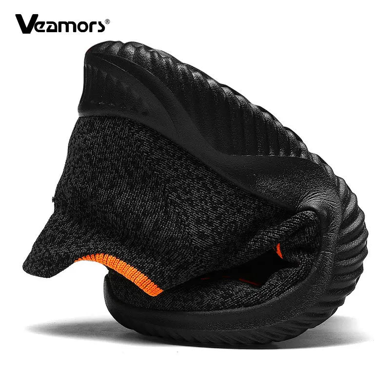 Men Walking Shoes Lightweight Women Breathable Sneakers Slip-on Comfortable Soft Shoes Cushioning Jogging Workout Size 35-45