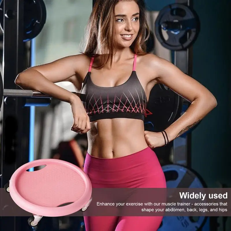 Ab Wheel Roller For Core Workout Abdominal Exercise Roller Wheel Abs Workout Equipment With Silent Wheels Ab Roller For Men