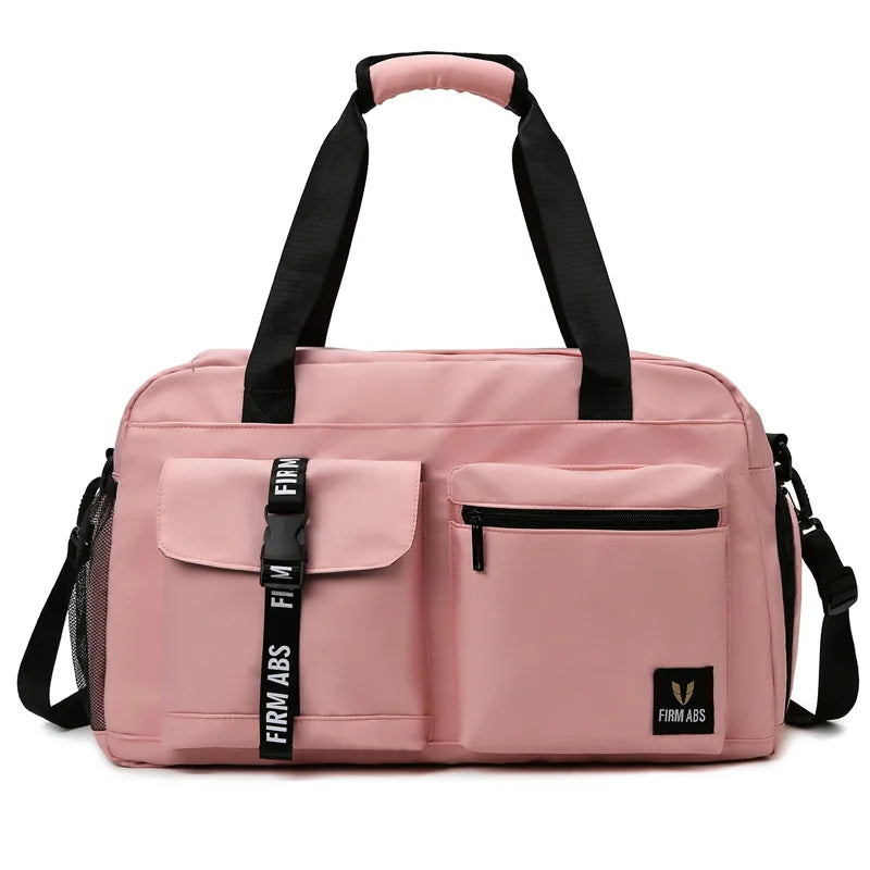 Large Capacity Travel Bag Dry and Wet Separation with Shoe Bin Can Be Set Rod Box Portable Sports Bag Fitness Gym Bag