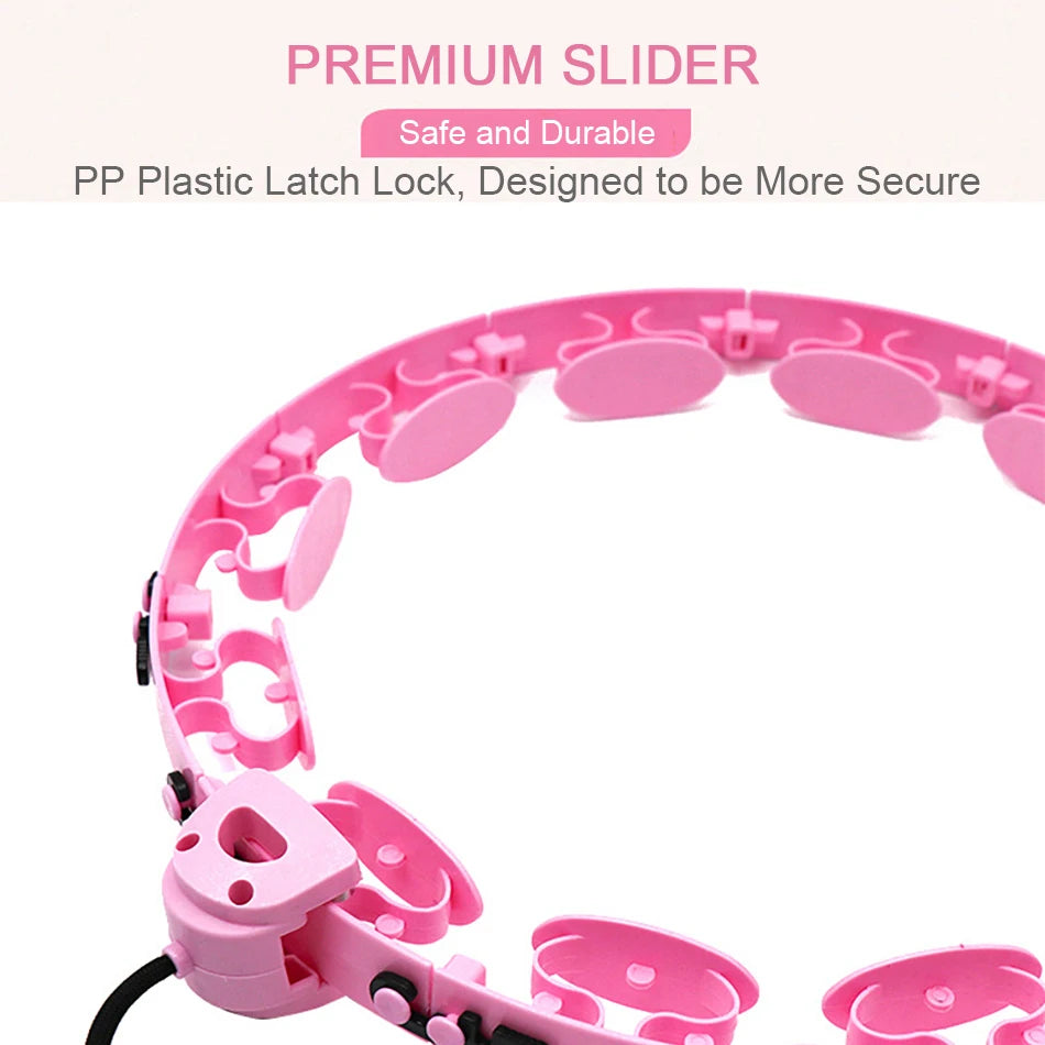 Fitness Sport Hoop Waist Abdominal Thin Waist Exercise Massage Slimming Hoops Gym Equipment Home Training Weight Loss Products