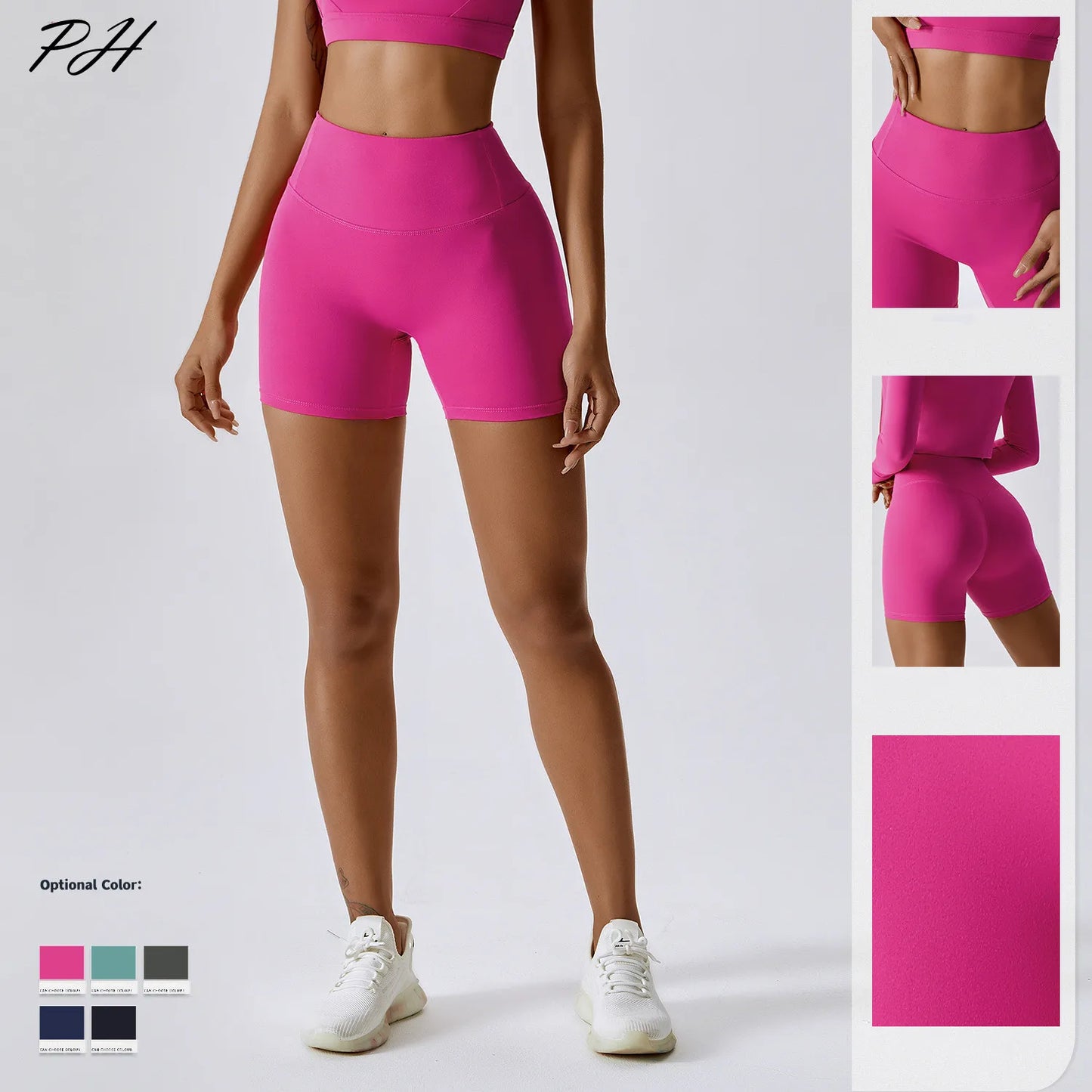 Nude Feeling Yoga Sport Sets Summer Fitness Sportwear Women Solid Tracksuit Sexy Cross Back Sport Bra Gym Shorts Workout Clothes
