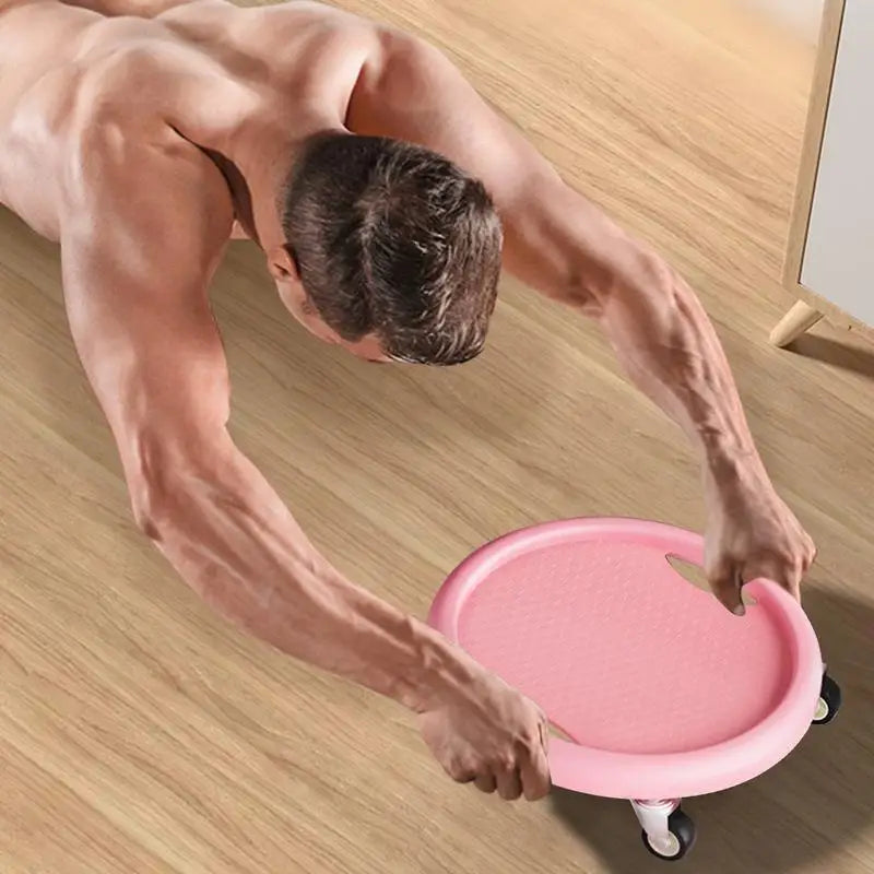 Ab Wheel Roller For Core Workout Abdominal Exercise Roller Wheel Abs Workout Equipment With Silent Wheels Ab Roller For Men