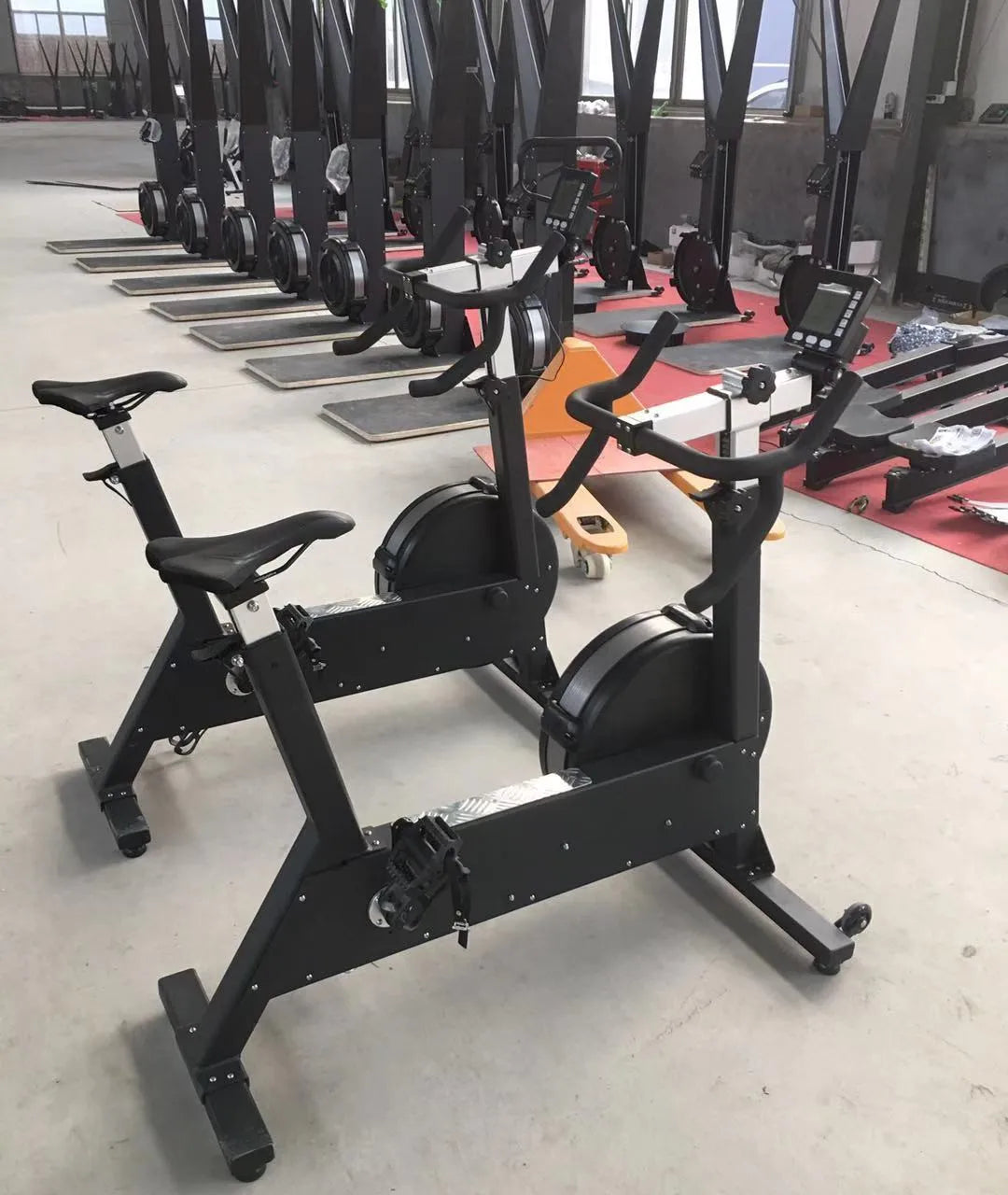 Hot Sale Commercial Exercise Fan Bicycle Dynamic Workout Cardio Gym Equipment Air Resistance Bike