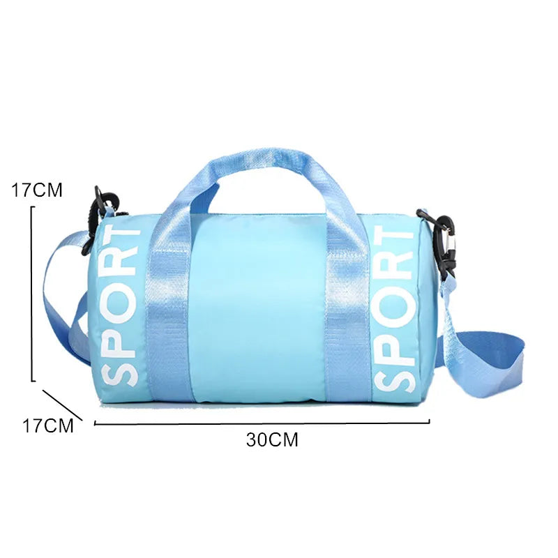 Sports Bags Travel Children's Fitness Luggage Small Nylon Training Workout Packing Weekend Shoulder Bolsas For Kids Gym Handbag
