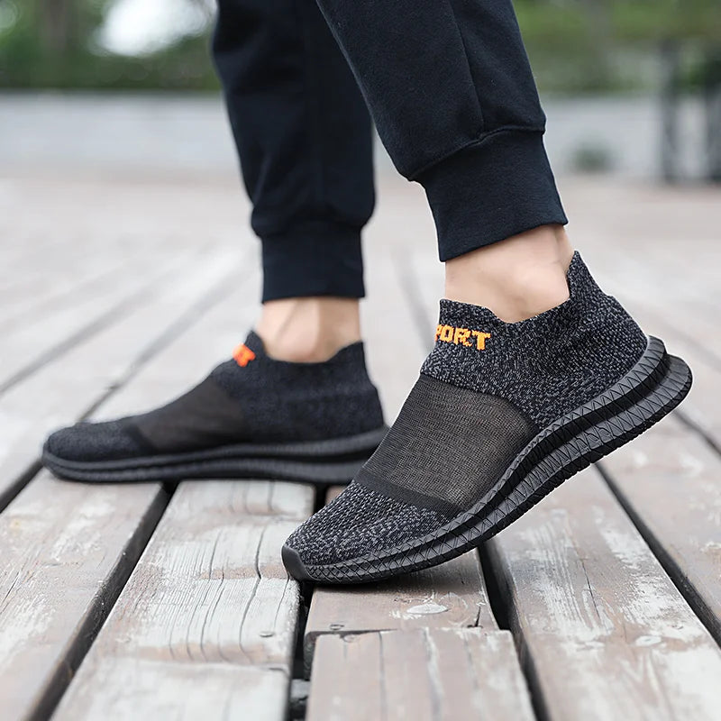 Men's Casual Shoes Ultra Lightweight Breathable Walking Shoes Non Slip Sneakers Mesh Workout Casual Sports Shoes