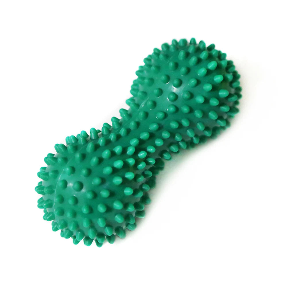 1/2/4PCS Peanut PVC Yoga Supplies with Thorns Workout Massage Ball Trigger Point Inflated Air Muscle Massager Foot Massage