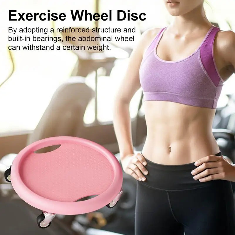 Ab Wheel Roller For Core Workout Abdominal Exercise Roller Wheel Abs Workout Equipment With Silent Wheels Ab Roller For Men
