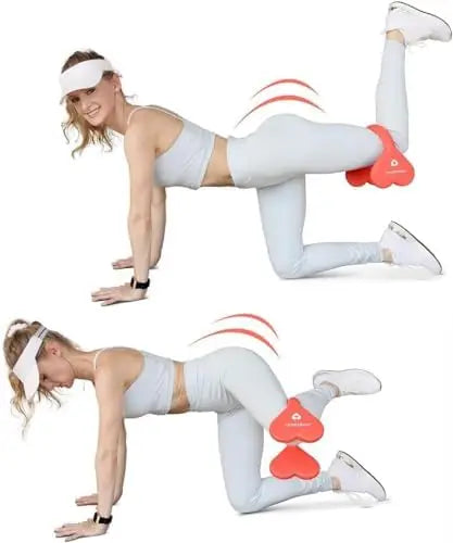 Patented Kettlebell Dumbbell Weight for Women and Men - Iron Core Booty Exercise Weights for Glute, Butt & Legs Training - D