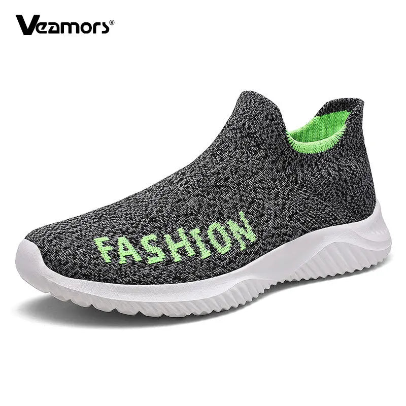 Men Walking Shoes Lightweight Women Breathable Sneakers Slip-on Comfortable Soft Shoes Cushioning Jogging Workout Size 35-45
