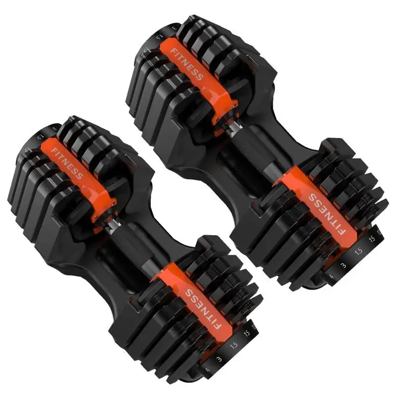 VEVOR Adjustable Dumbbell Weight Select Fitness Workout Gym From 2.5 to 24 KG Fitness Equipment Set Dumbbells 44