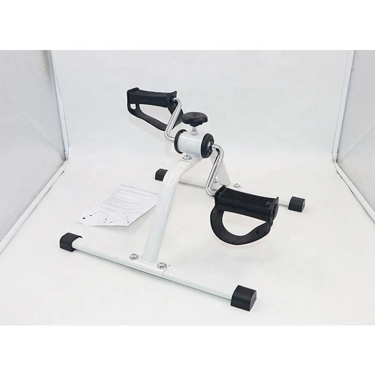 Folding Under Desk Bike Pedal Exerciser for Arm and Leg Workout Mini Peddler Machine Suitable for Home Office