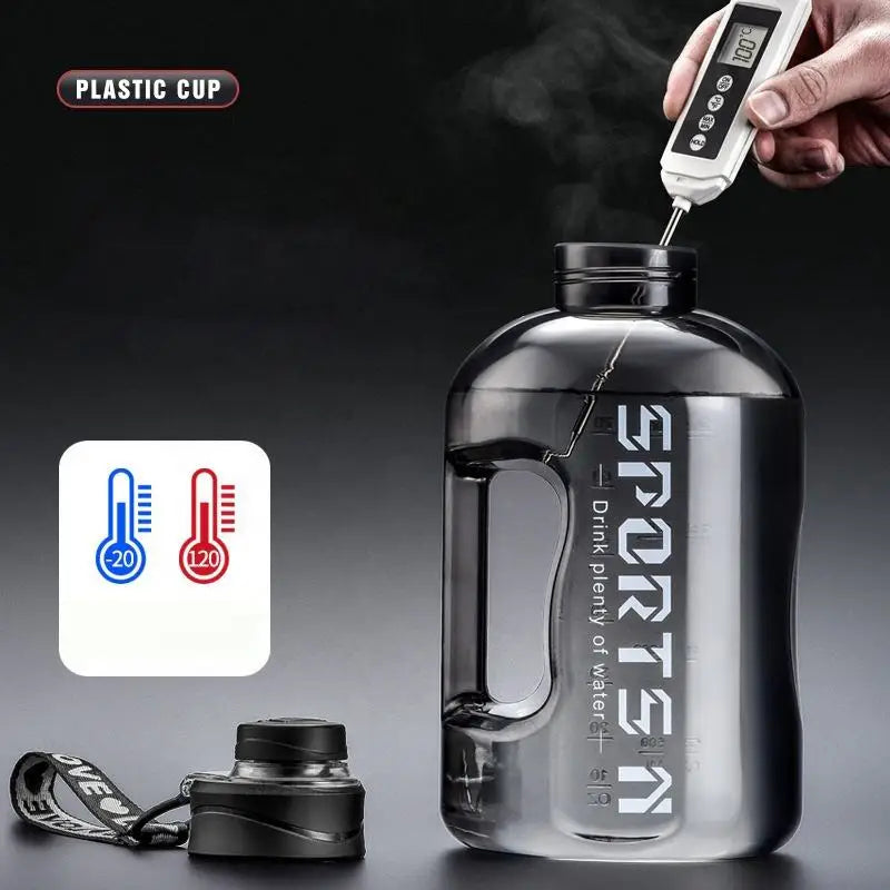 1700ml/2700ml Gym Cycling Cup Sports Bottle Plastic Water Cups Portable Large Capacity Water Bottle for Men Women Drink Bottles