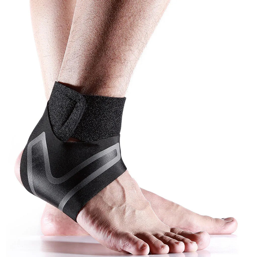 WOSWEIR 1 PC Fitness Sports Ankle Brace Gym Elastic Ankle Support Gear Foot Weights Wraps Protector Legs Power Weightlifting