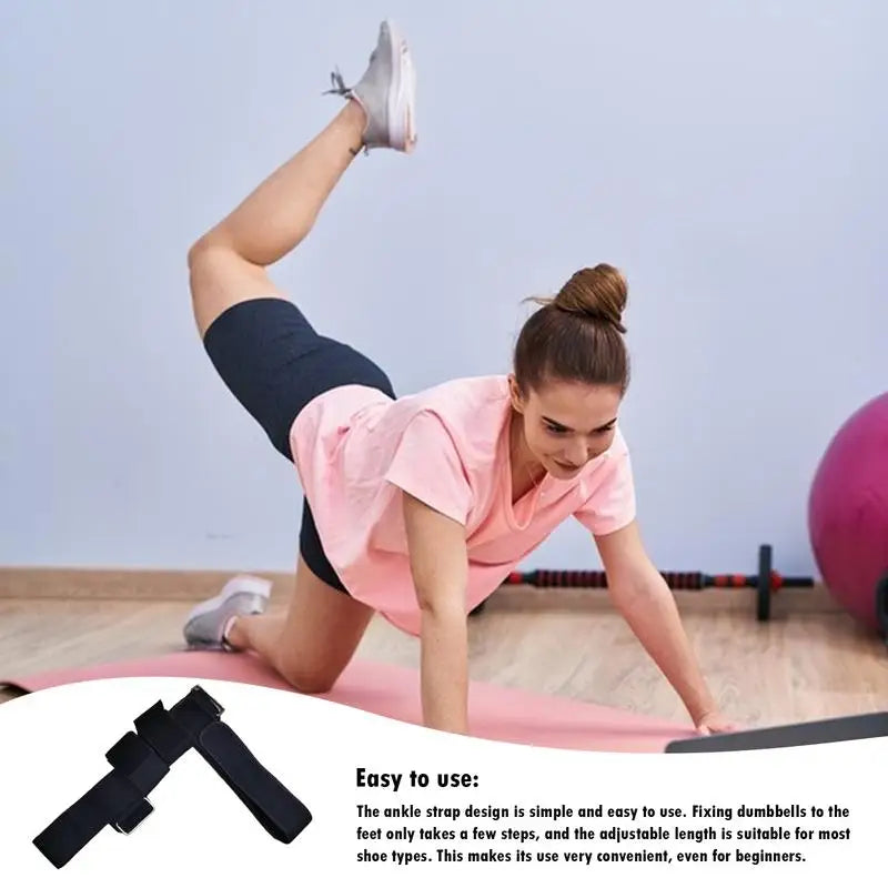 Weight Lifting Ankle Straps Weight Exercise Ankle Strap For Working Out 1pc Leg Exercise Dumbbell Equipment For Knee Raises Hip