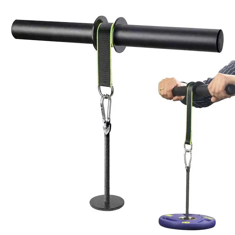 Fitness Forearm Strength Trainer Wrist Training Roller Training Equipment Arm Workout Muscle Exercises Bar Arm Wrist Roller