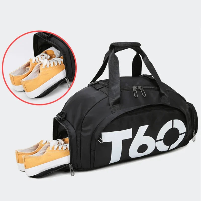 New Sport Gym Bag Men Women Outdoor Waterproof Separate Space For Shoes pouch Fitness Hide Backpack sac de