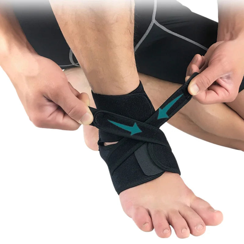 1PC Sports Elastic Brace Guard Foot Ankles Protector Gym Ankle Support Wrap Sport Ankle Weights