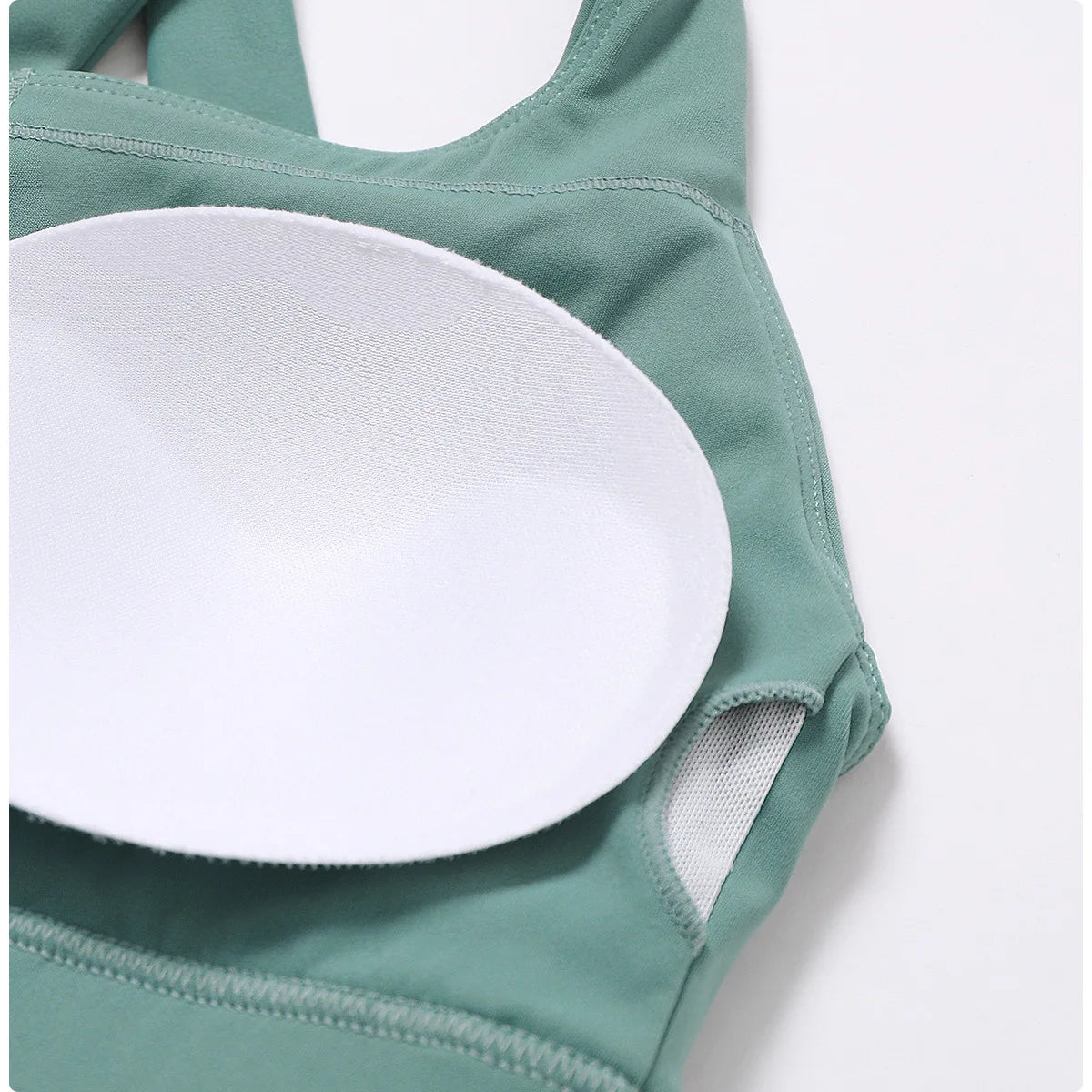 Nude Feeling Yoga Sport Sets Summer Fitness Sportwear Women Solid Tracksuit Sexy Cross Back Sport Bra Gym Shorts Workout Clothes