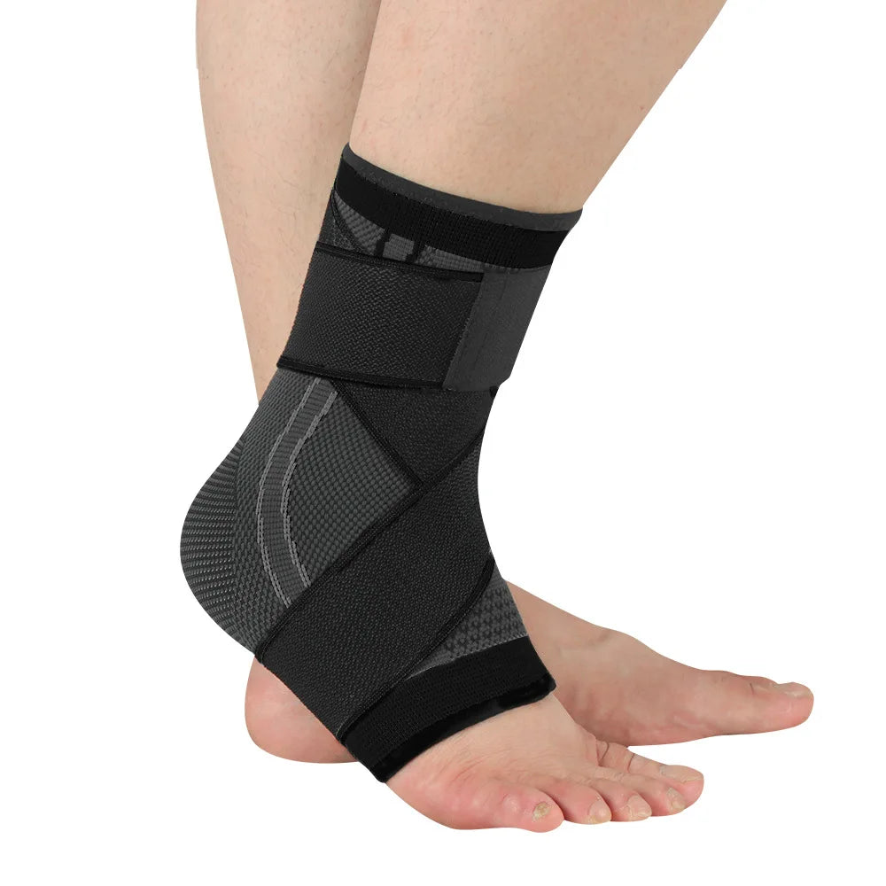 1 PC Ankle Weights Anklets Compression Strap Sleeves Support 3D Pressurized Anklet Brace Protector Badminton Safety Sport Goods