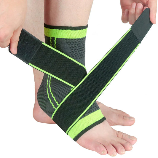 1 PC Ankle Weights Anklets Compression Strap Sleeves Support 3D Pressurized Anklet Brace Protector Badminton Safety Sport Goods